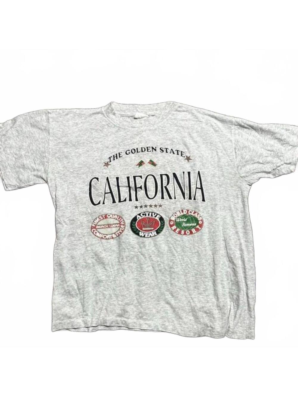 80s Retro Vintage California Graphic Tee Single Stitch Size XL